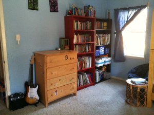 AFTER: Beautiful clean room, side one