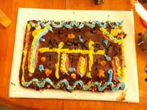 Ben's cake of randomness.