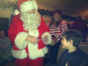 There's an elf behind me!