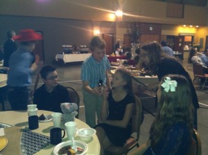 David and his friends