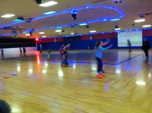 Roller skating in Garland