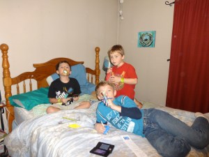 Movie watching time!